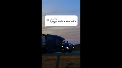 WEIRD Things We've Seen As Truck Drivers... #shorts #ufo #trucking #weird #paranormal