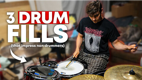 3 Drum Fills That Impress Non Drummers