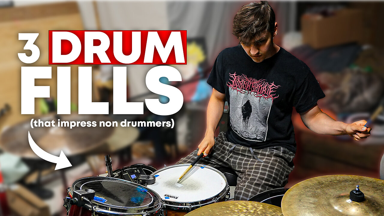 3 Drum Fills That Impress Non Drummers