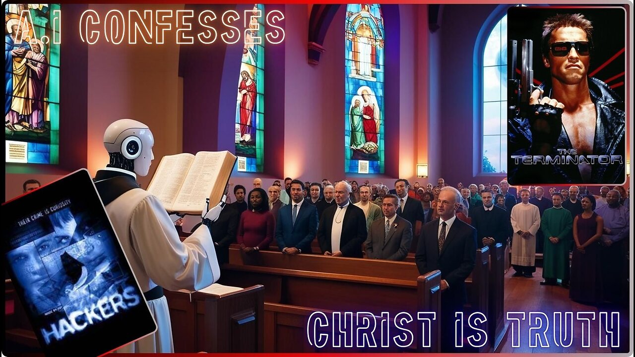 A.I Confesses In The Truth That Is Christ! Lets Review That! The Terminator & Hackers.