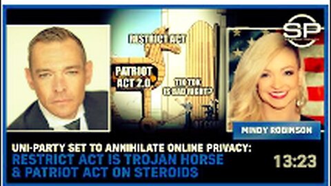 "Uni-Party Plans to Decimate Online Privacy Through Restrict Act; A Potent Update to Patriot Act"