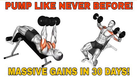 INSANE DUMBBELL CHEST WORKOUT