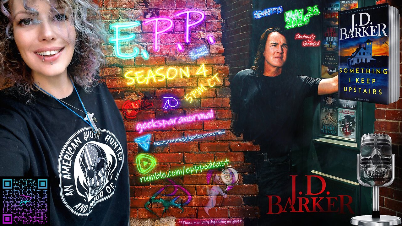 [18+ Mature only] PODCAST MODE: PRE-RECORDED INTERVIEW- J.D. BARKER - AUTHOR