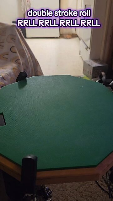 how to play a double stroke roll