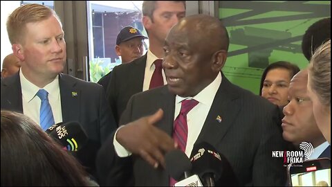 S. African President hates White Farmers in his country, he is a complete and utter racist