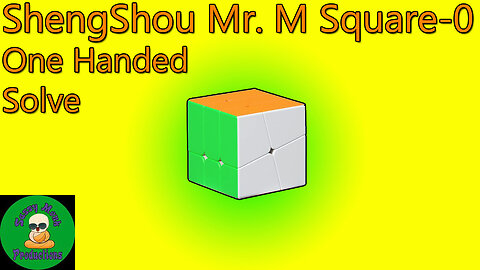 ShengShou Mr. M Square-0 One Handed Solve