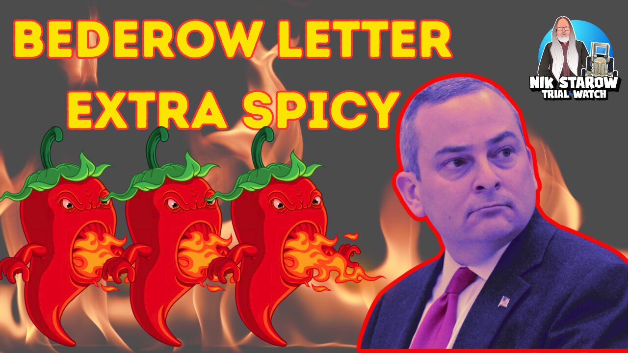Bederow Letter - Extra Spicy