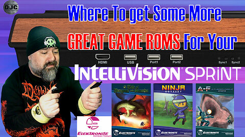More Great Games for your INTELLIVISION SPRINT Console