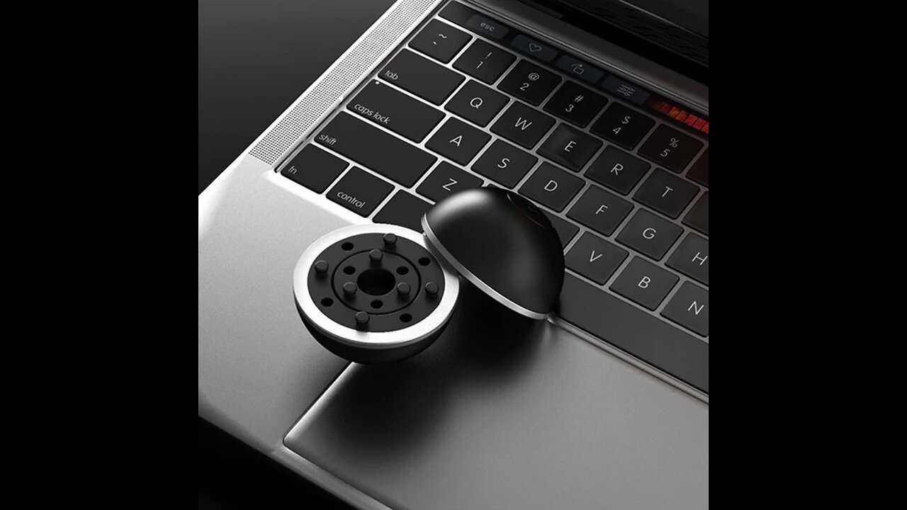 Portable Liftable Pad High Ball Invisible Computer Stand