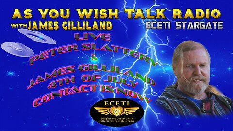 LIVE PETER SLATTERY & JAMES GILLILAND 4TH OF JULY CONTACT IS NOW