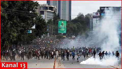 Several injured as Kenyan police clashed with thousands of demonstrators in Nairobi