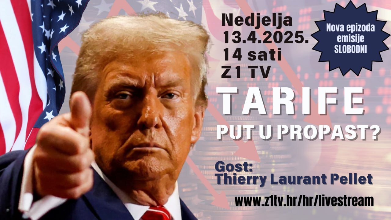 SLOBODNI podcast #111 Thierry Laurent Pellet- MAGA ili SARN-spasimo Ameriku odmah?
