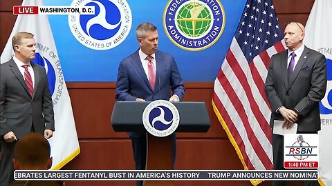 Transportation Sec. Duffy on Newark Liberty International Airport