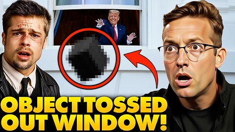 Mysterious Black Objects HURLED Out Of White House Window, Caught On Camera | 'What is Happening…?'
