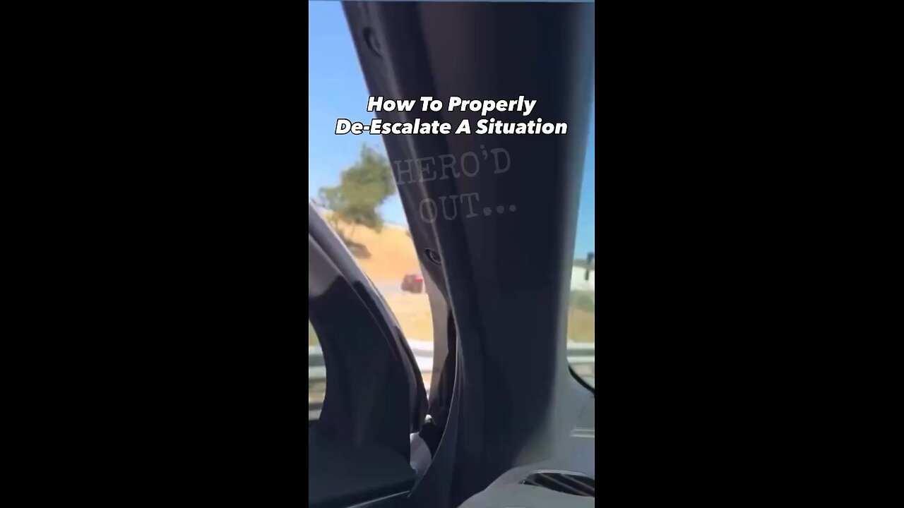 Proper de-escalation