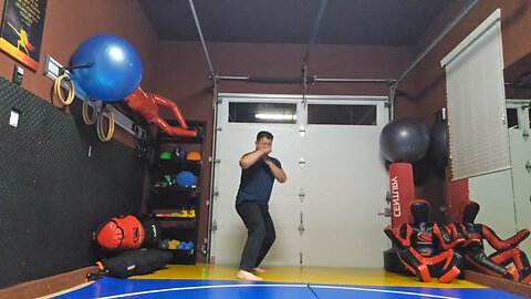 WTD Axe Kick to Lotus Kick sequential