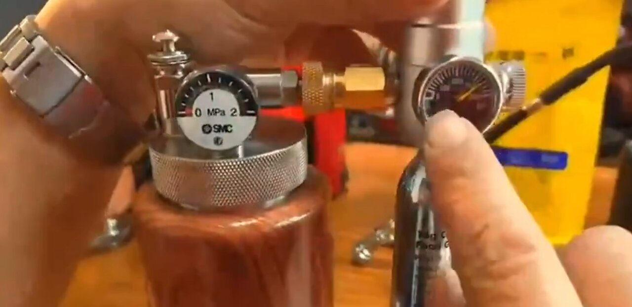 compressed air coffee extractor
