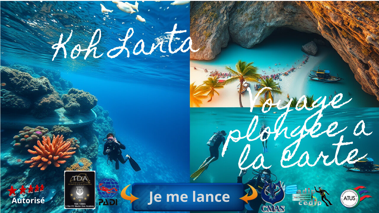 Trésors Cachés de Koh Lanta : Plongez au Cœur d'un Paradis Sous-Marin Éclatant