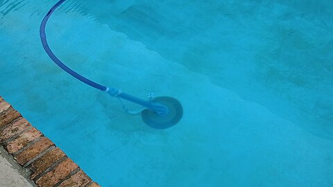 rotten paint layers are gone on pool