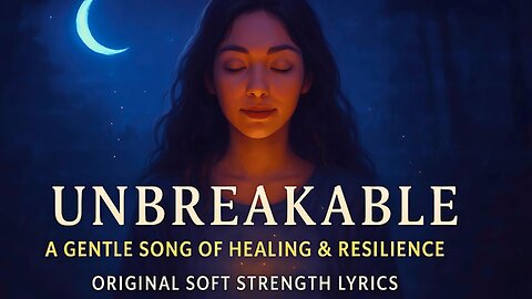 🌙 Unbreakable – A Gentle Song of Healing & Resilience Original Soft Strength Lyrics