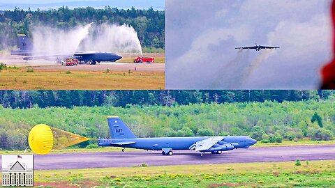 The B52 Bomber Lands at Abandoned Air Force Base After 30 Years