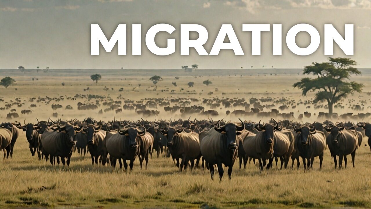 The Amazing Crossing - Wildebeest Migration from the Serengeti to the Masai Mara, Crossing Mara River