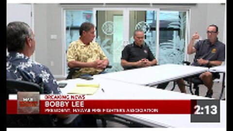 "Hawaii Firefighters Battle Blaze with Dry Hydrants: A Gunfight Without Bullets"