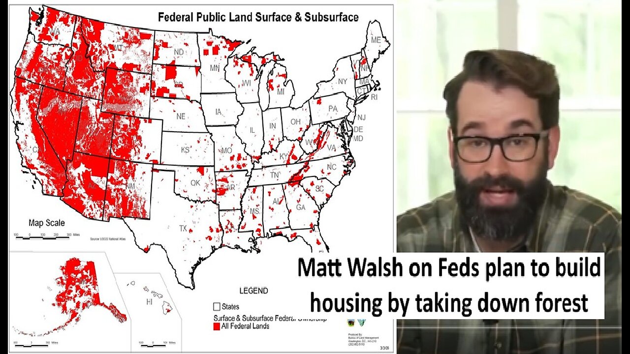 Matt Walsh on Feds plan to turn wilderness into housing developments
