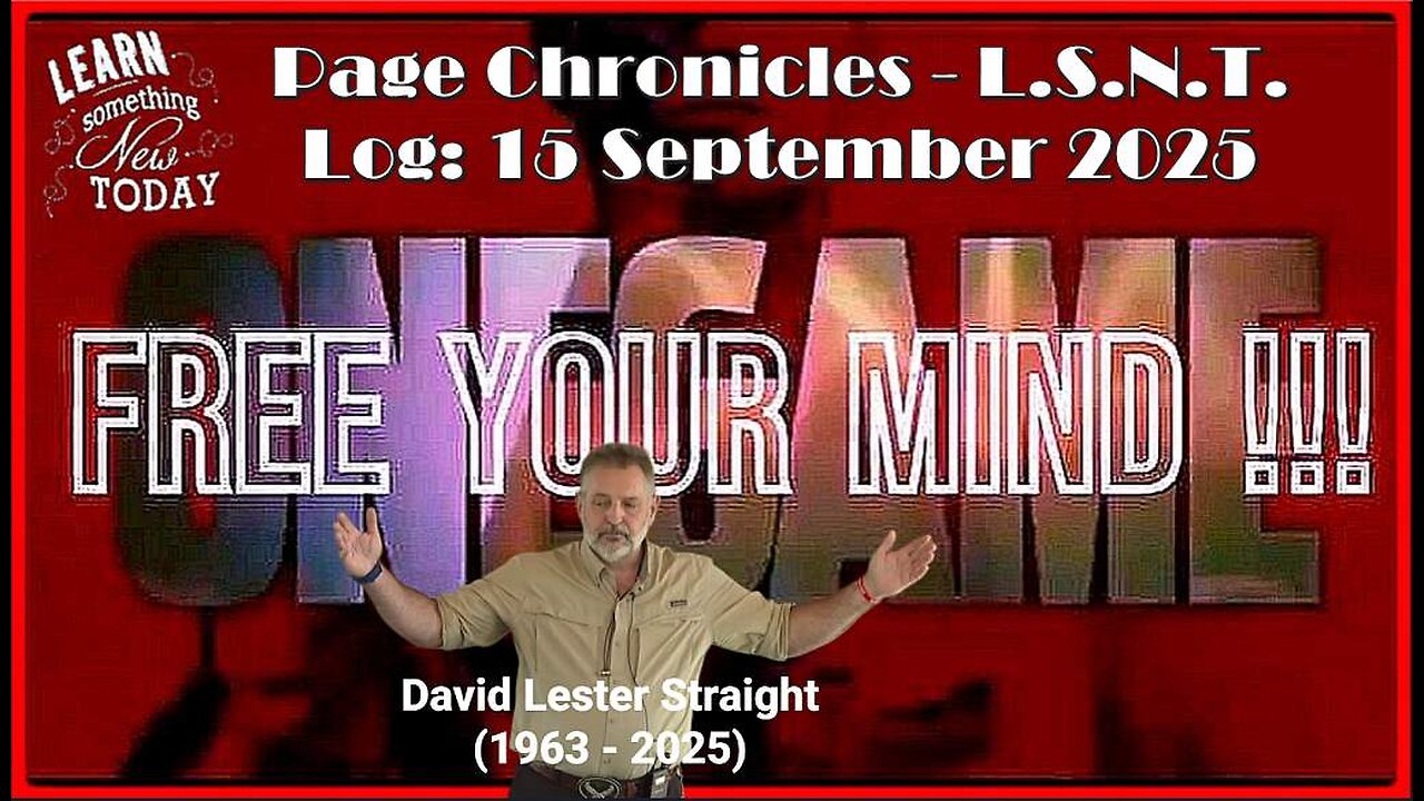📢👀 | L.S.N.T. | PAGE CHRONICLES | LOG: 15 September 2025 •🕞1h 24 min