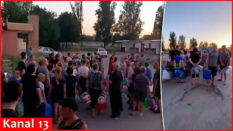 People flee Donbas amid humanitarian catastrophe, massive protest against Putin's rule