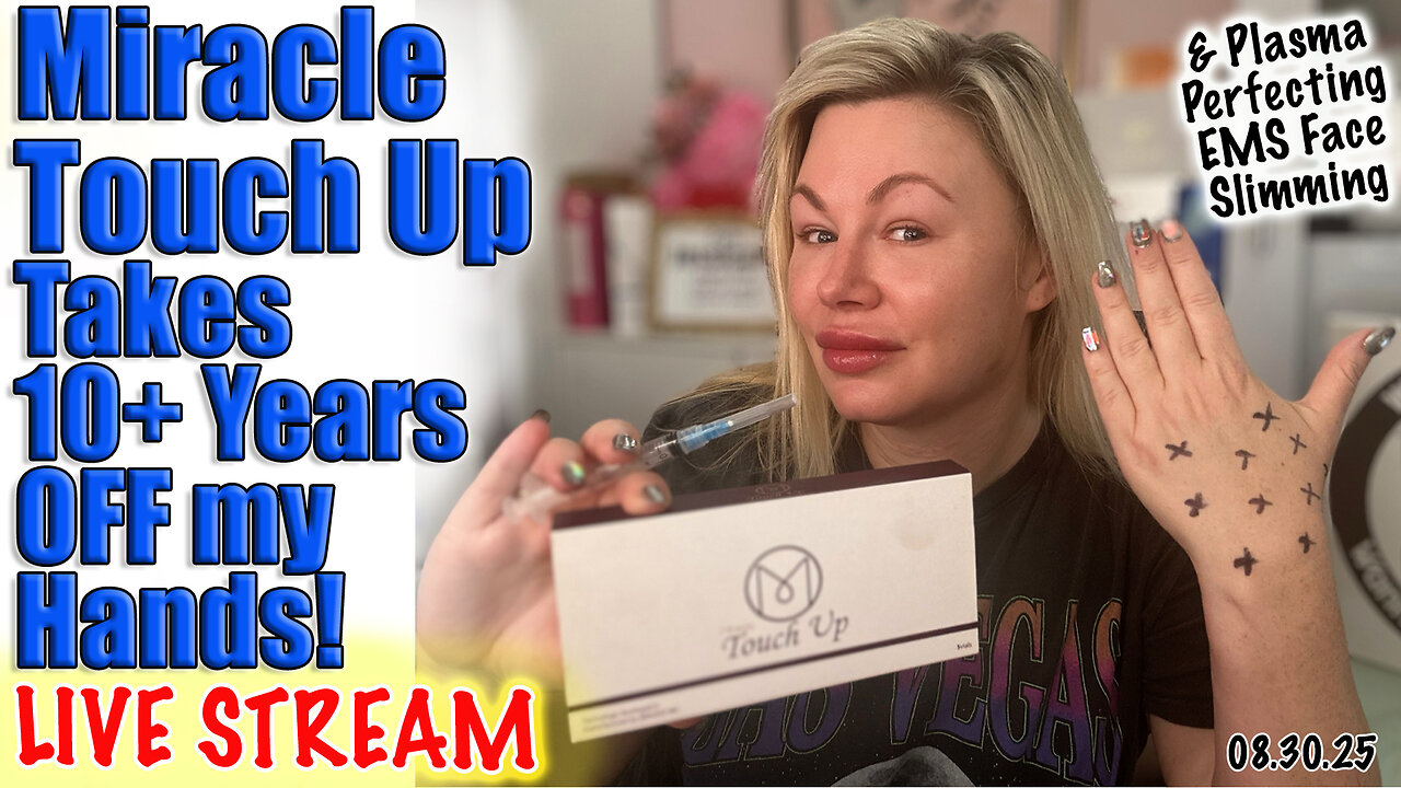 Live Miracle Touch Up to Take 10+ Years off my Hands! AceCosm.com and code Jessica10 Saves