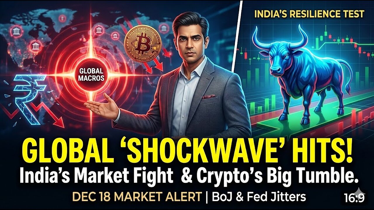 बाजार में बड़ा 'Shockwave'! 📉 BoJ और US Fed के फैसले से भारत पर क्या असर? | EPK Capital