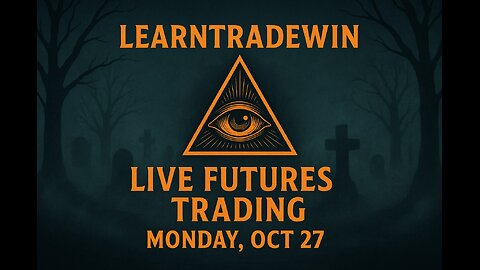 🔴 LearnTradeWin | Live Futures Trading – The Fog Before the Move