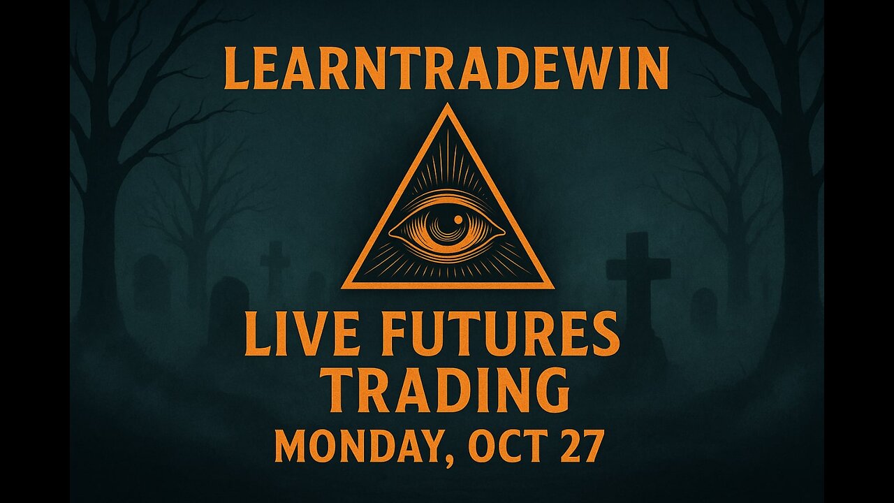 🔴 LearnTradeWin | Live Futures Trading – The Fog Before the Move