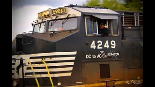 NS 4249, Shoutout on Radio, ALL the Rest Northtown and Superior Trains - Hinckley Sub