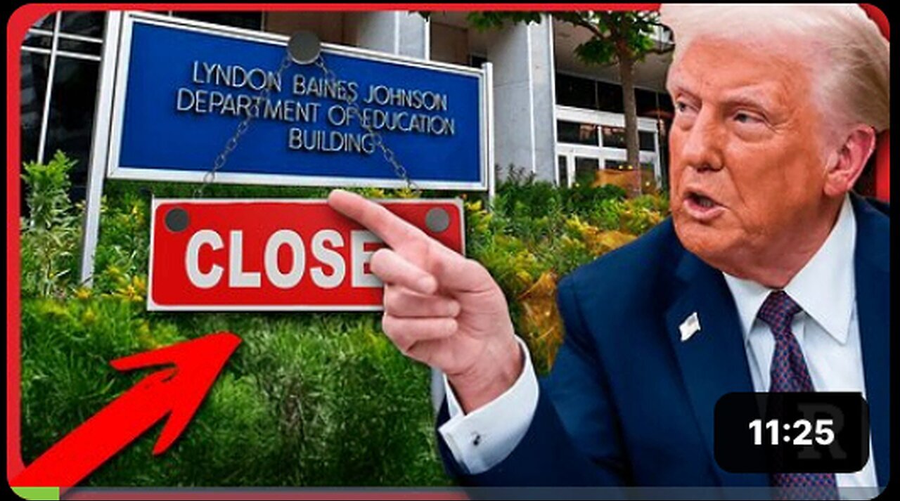 "Breaking: Trump's Bold Move Towards Dismantling the Department of Education"