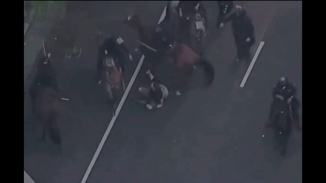 Man is taken down by LAPD for setting fires 🔥