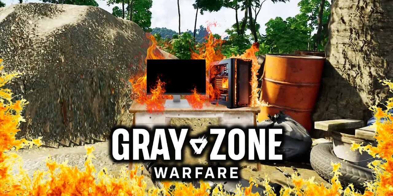 GRAY ZONE WARFARE TEST - PC CRASH SIMULATOR / GAMER RADIO w/ M3 AFTER LUNCH