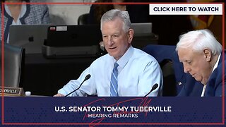 Senator Tuberville Questions USDA Nominees Luke Lindberg and Devon Westhill