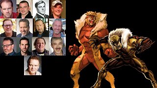 Animated Voice Comparison- Sabretooth (X-Men)