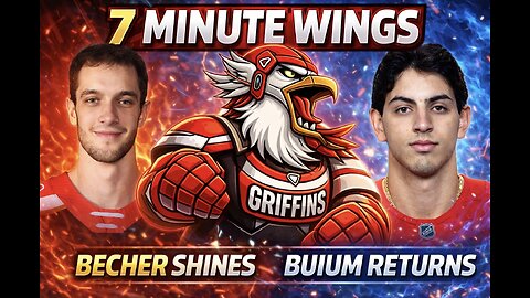 Becher Breaks Out, Buium Returns as Griffins Hit 19-Game Streak | 7 Minute Wings