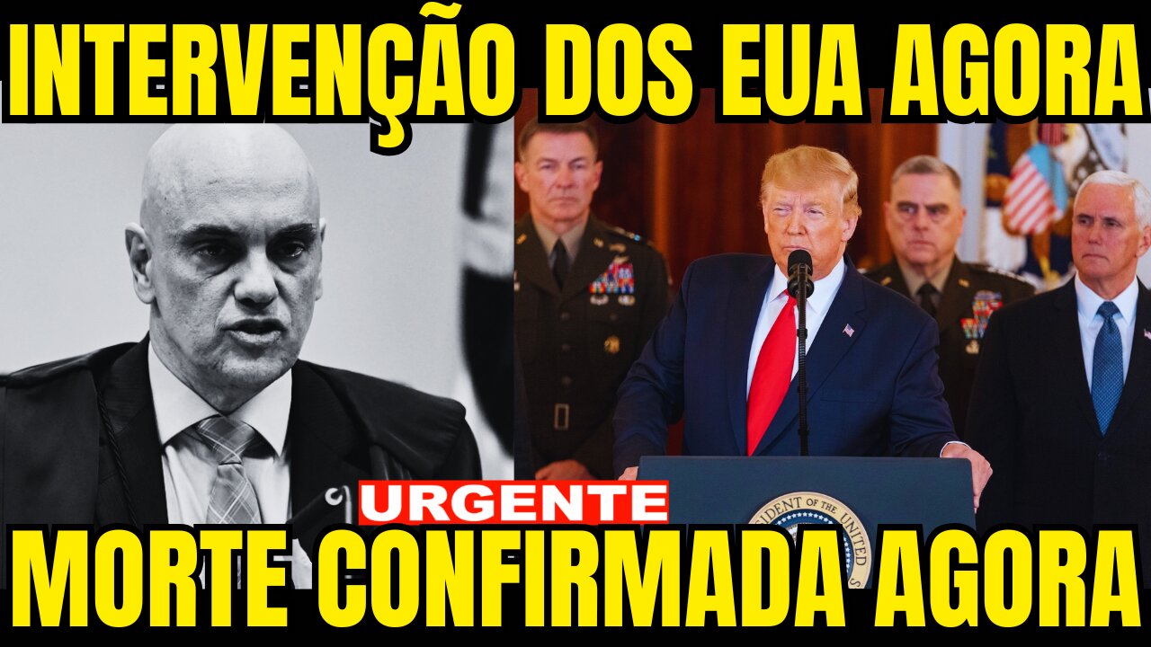 EUA REVELA O MANDANTE DO CRIME AGORA!! BOMBA EXPLODE EM BRASÍLIA!! TRUMP SE REVOLTA!!