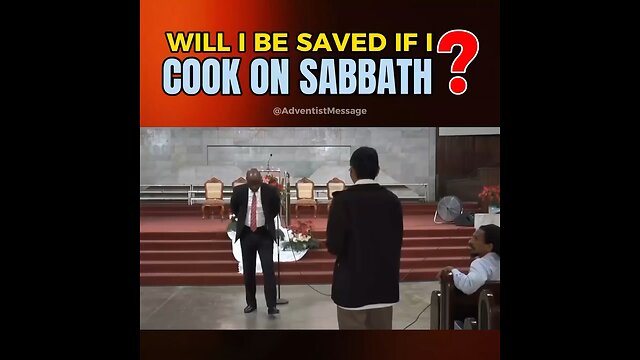 If I cook on the Sabbath, will I be saved? #Sabbath #10Commandments #bible #cooking #jesus