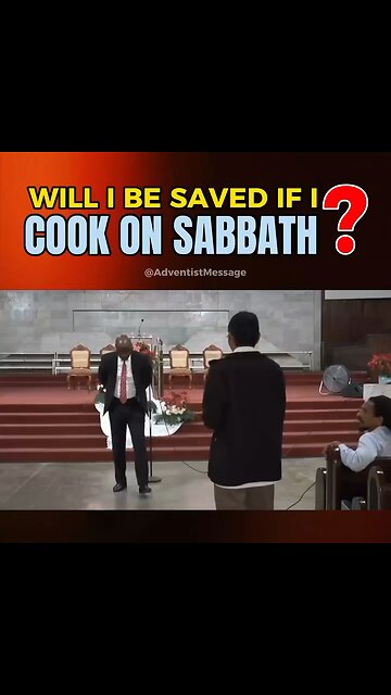 If I cook on the Sabbath, will I be saved? #Sabbath #10Commandments #bible #cooking #jesus