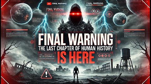 FINAL WARNING: The Last Chapter of Human History is Here