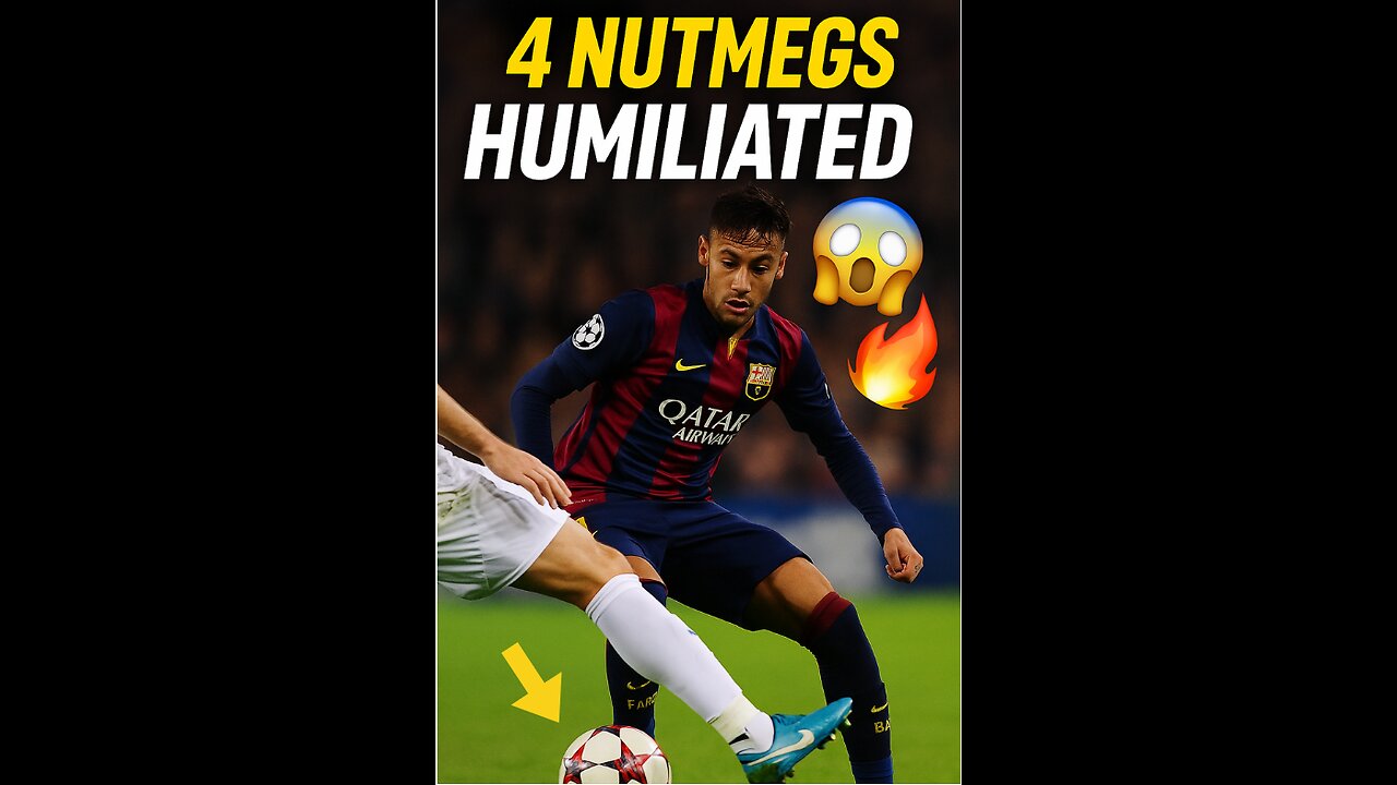 4 Nutmegs That DESTROYED Defenders 😱🔥 | Neymar, Ronaldinho & Mbappé Show