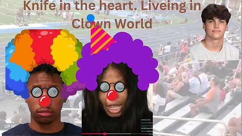 Knife In the Hart. Lieving In A Clown WORLD