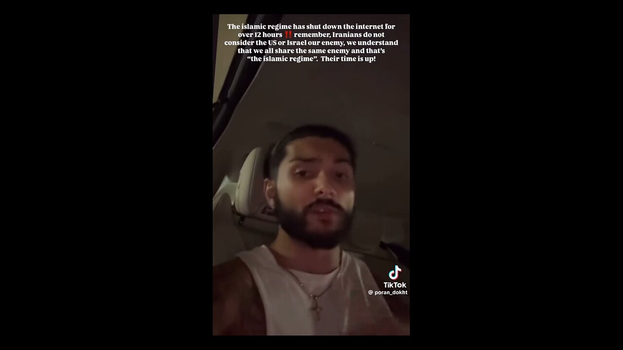 Iranian Man Exposes the corrupt regime in Iran
