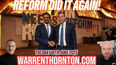 REFORM DID IT AGAIN! WITH WARREN THORNTON & JAMES TWEEDIE