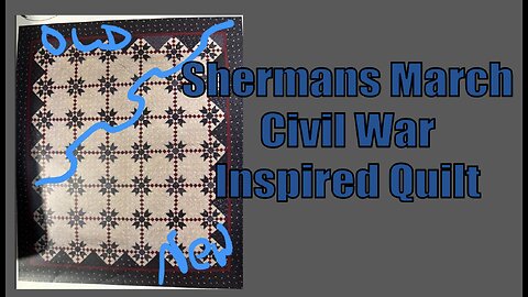 Sherman's March :A Civil War Inspired Quilt #civilwar #sewingpatterns #modernquilting #love #art